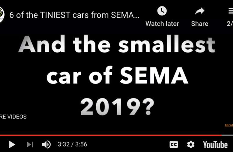 6 Of The Smallest Cars At SEMA 2019!